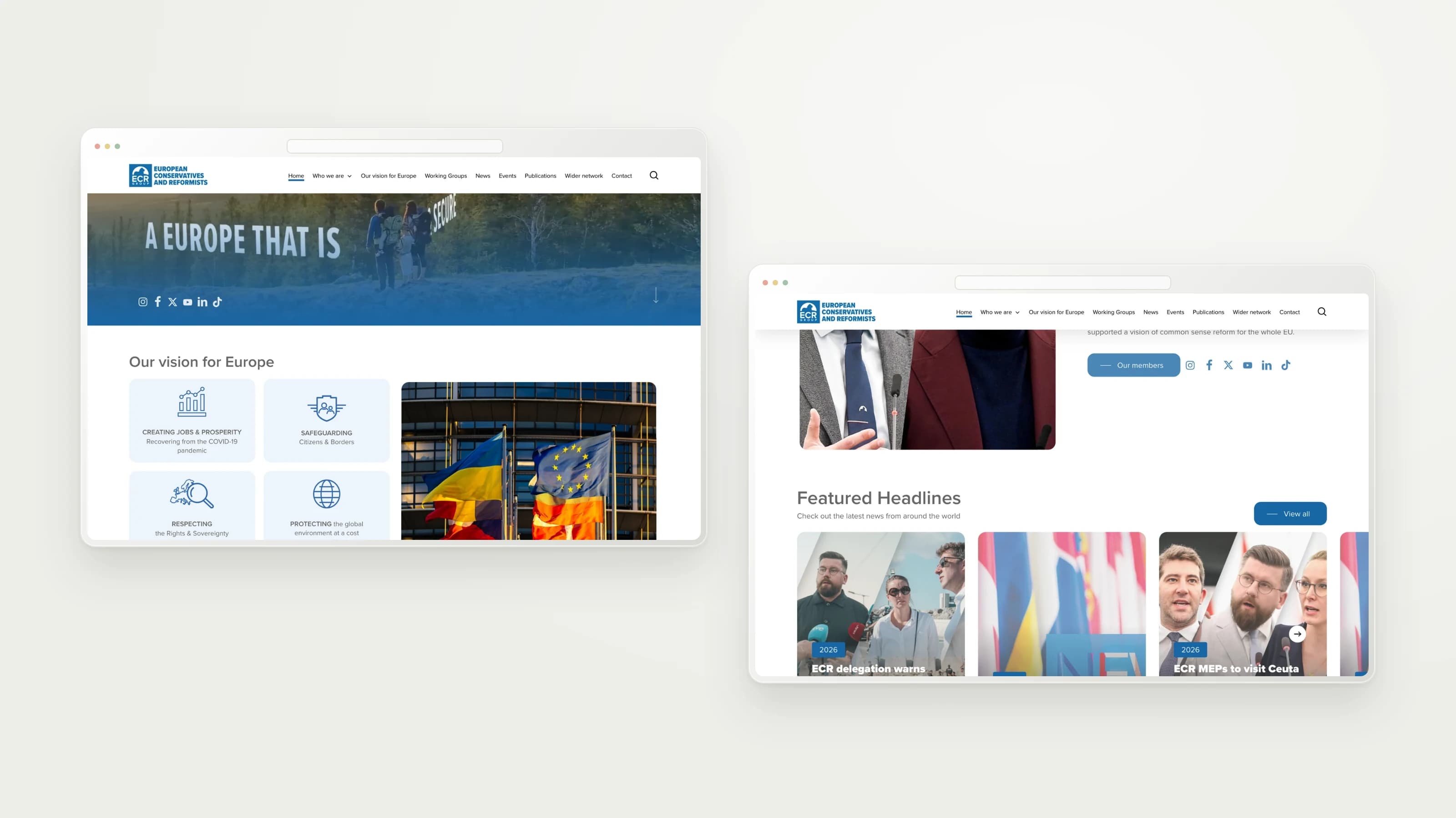 ECR Group — Vision and editorial highlights
