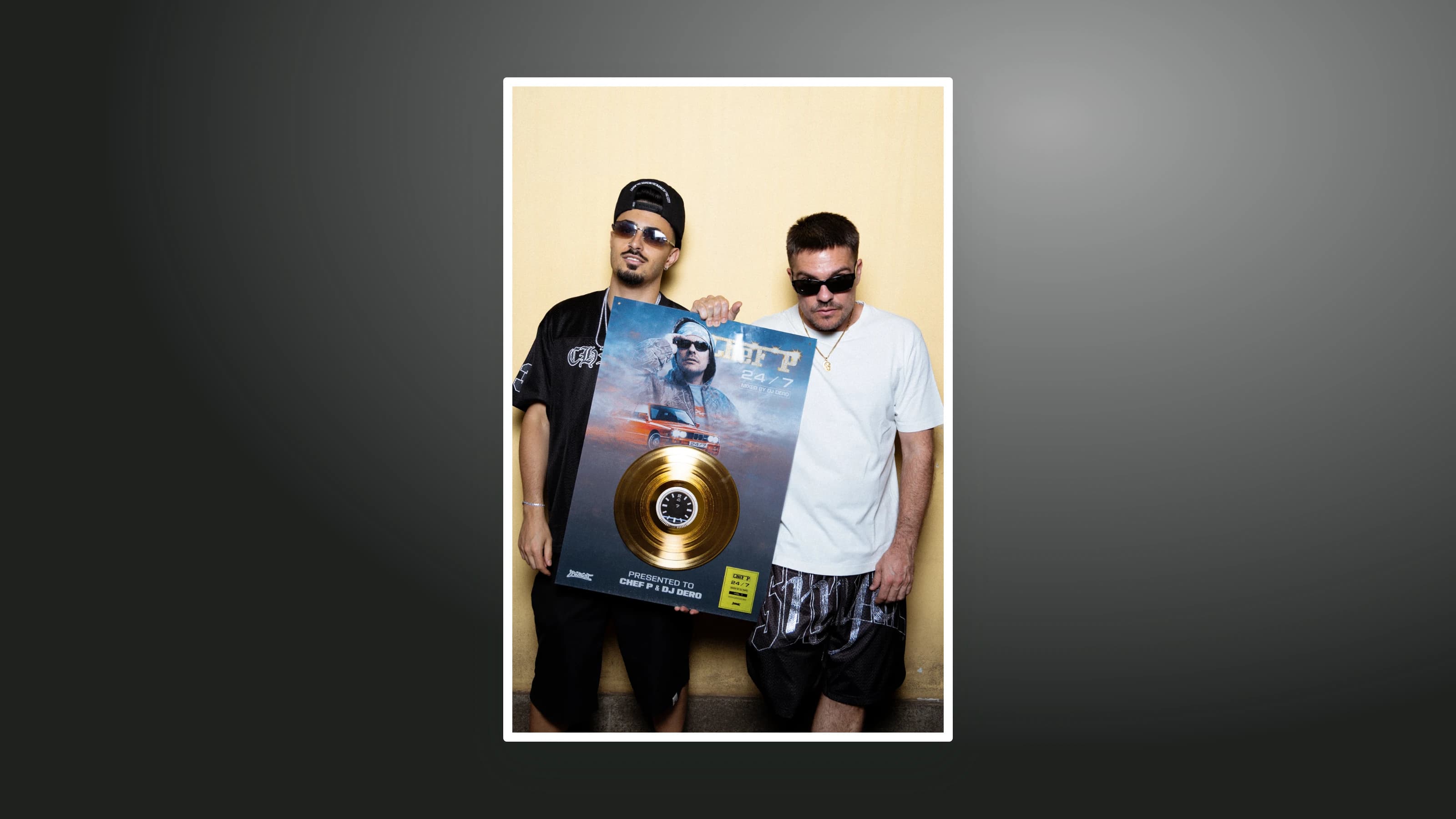 CHEF P — CHEF P & DJ Dero · promotional photography