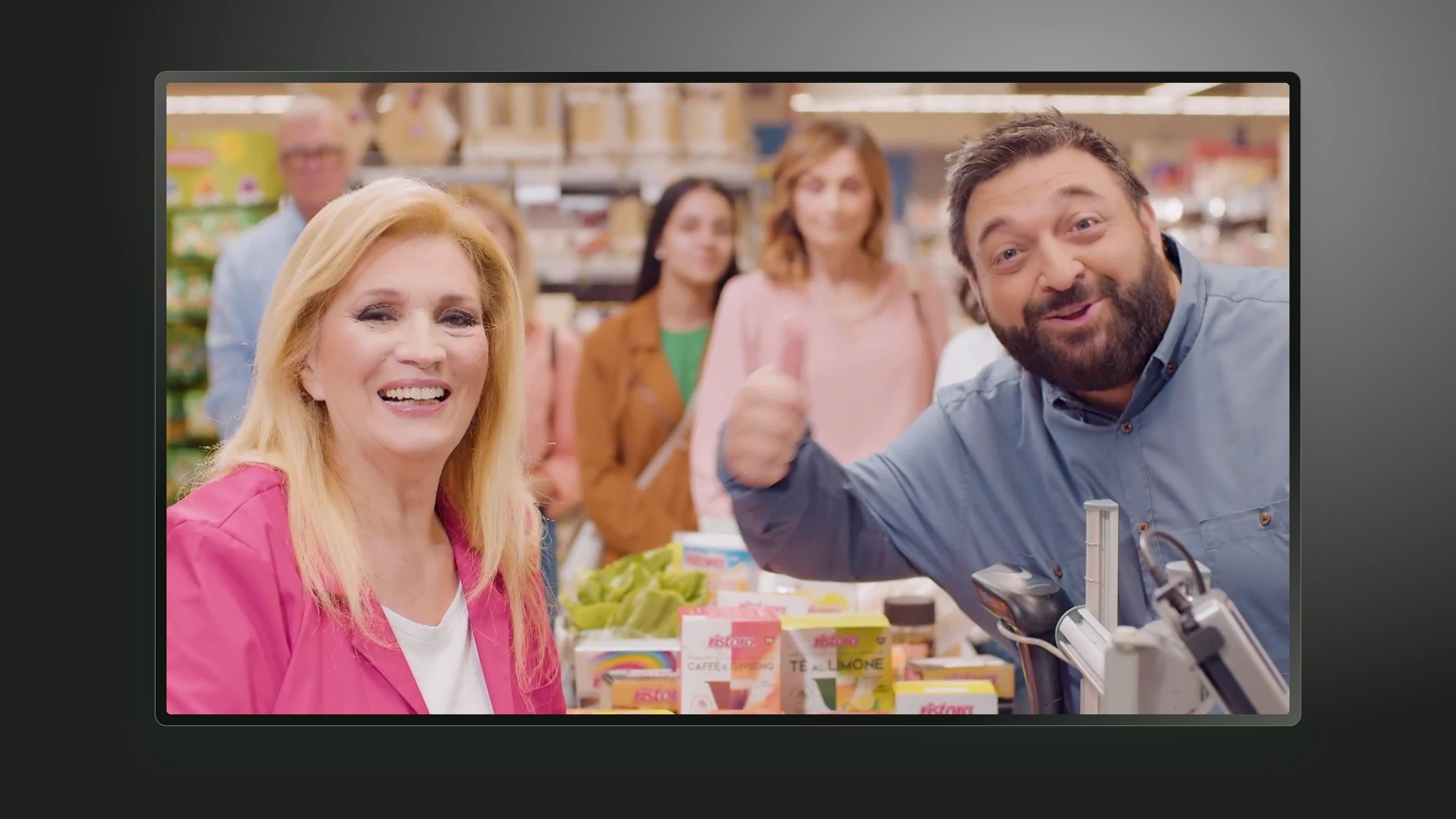 Ristora — Ristora TV commercial with Iva Zanicchi · film still