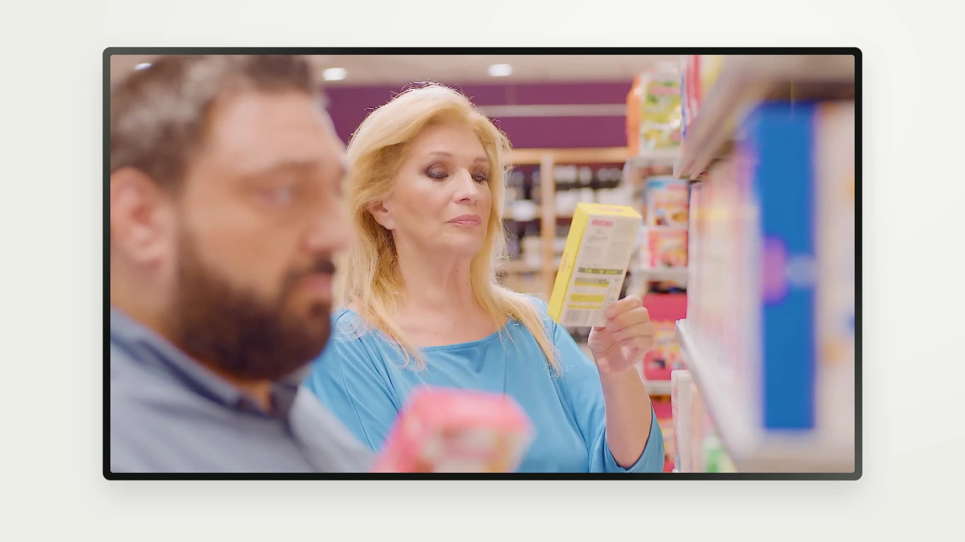 Ristora — Iva Zanicchi in the supermarket sequence