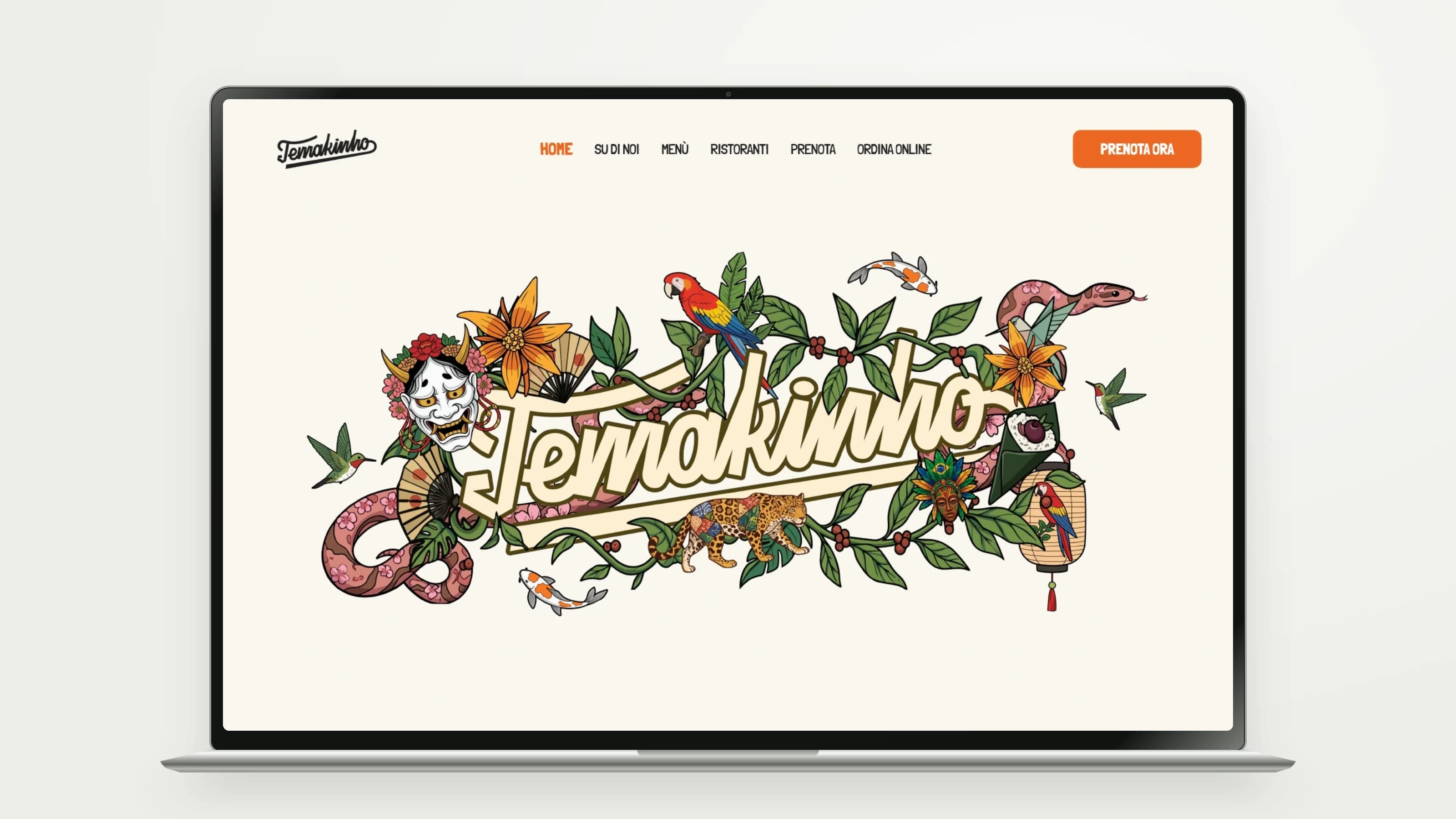 Temakinho — Homepage design